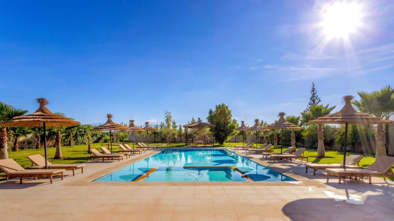 Villa Leila Farmhouse Marrakesh Bagian luar foto