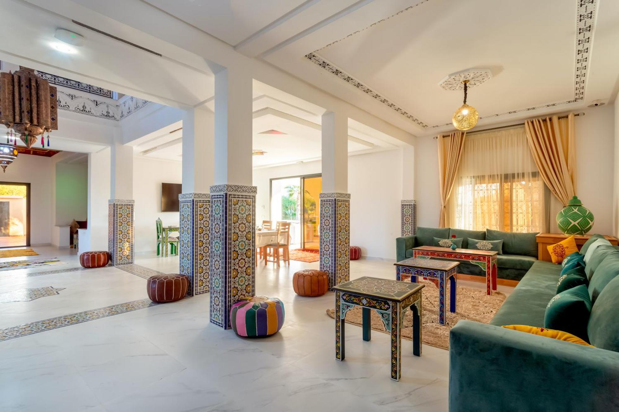 Villa Leila Farmhouse Marrakesh Bagian luar foto