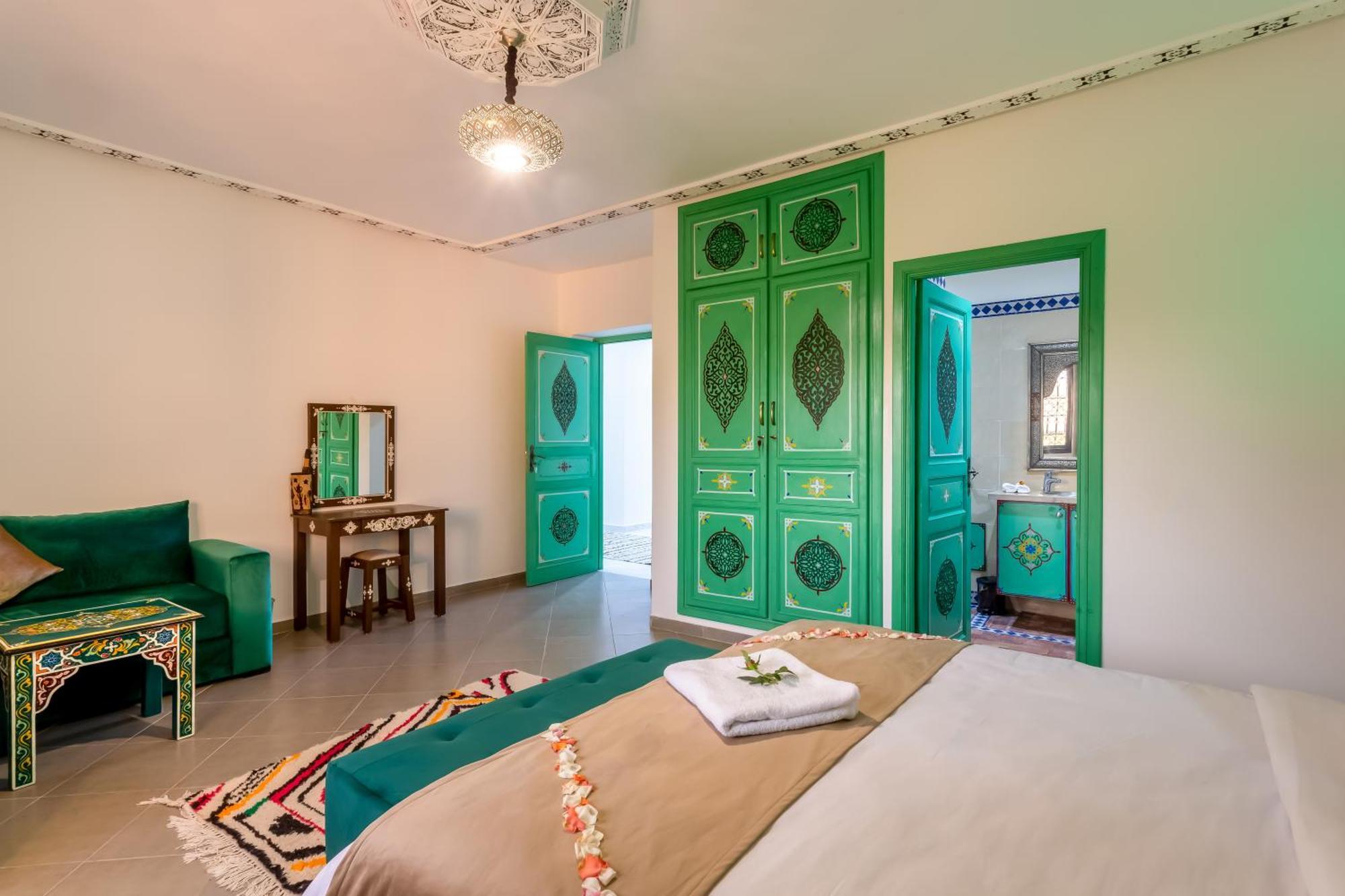 Villa Leila Farmhouse Marrakesh Bagian luar foto