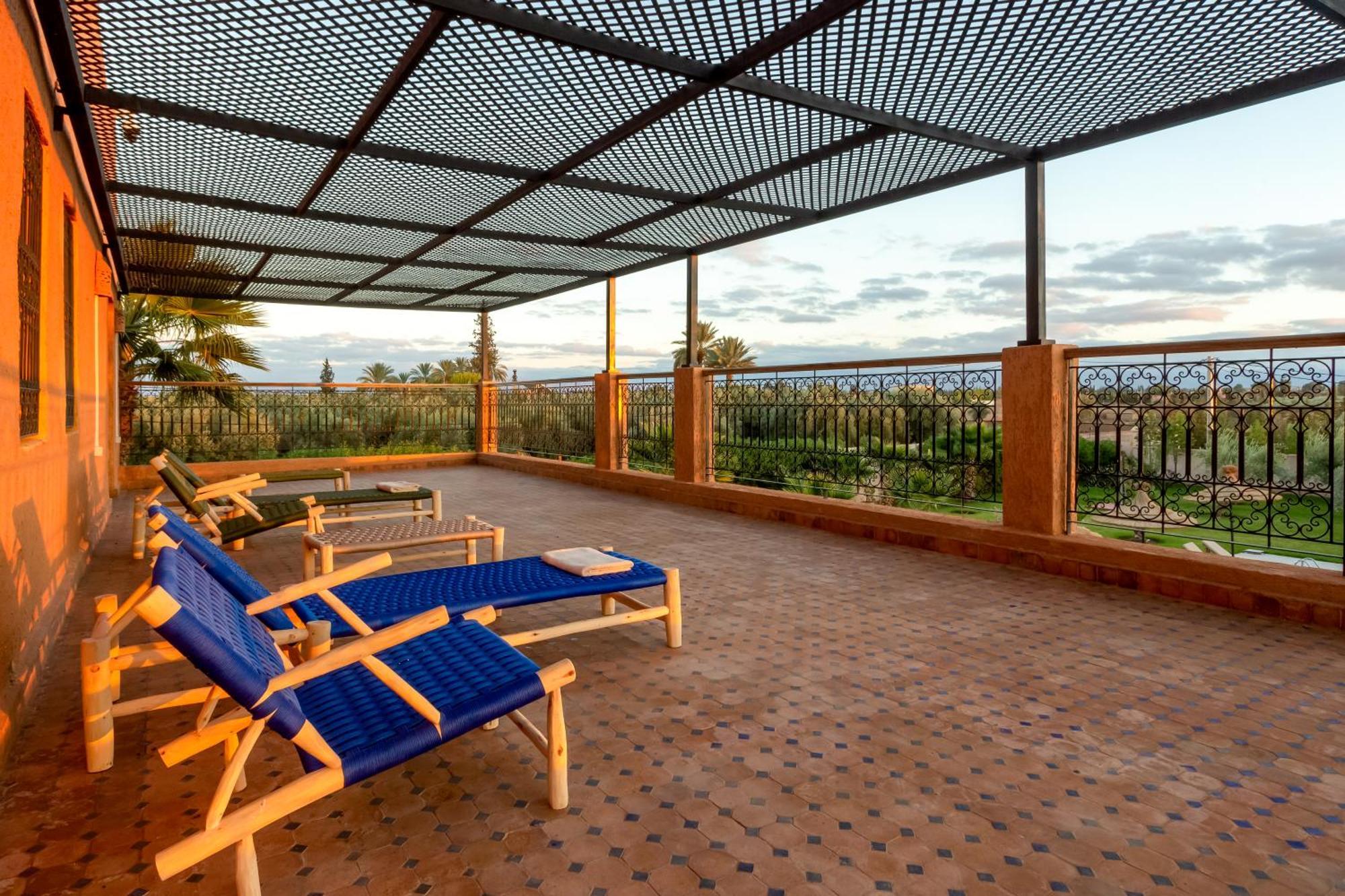 Villa Leila Farmhouse Marrakesh Bagian luar foto